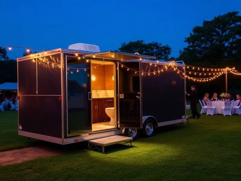 Luxury Restroom Trailer Rentals